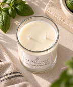 Lime, Basil & Mandarin Double Wick Candle